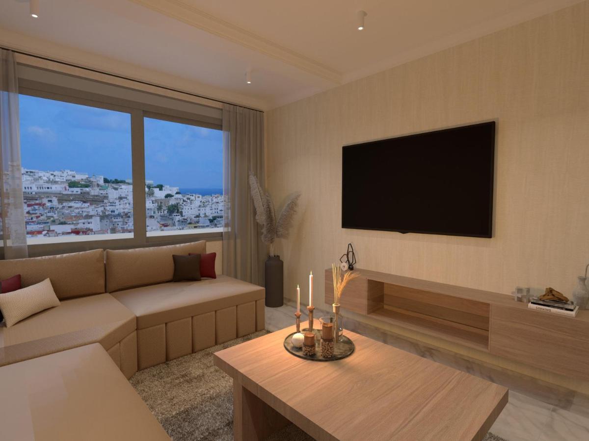 Appartement De Luxe, Vue Kasbah De Tanger Et Mer Exteriér fotografie