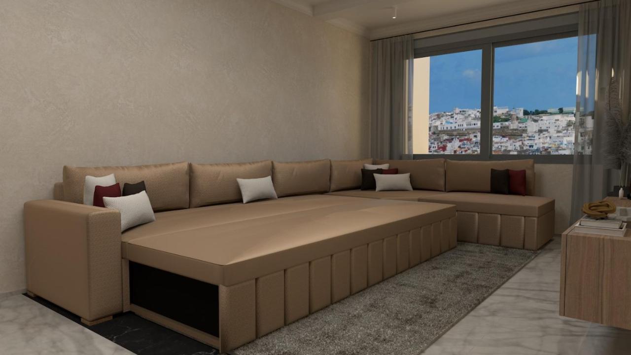 Appartement De Luxe, Vue Kasbah De Tanger Et Mer Exteriér fotografie